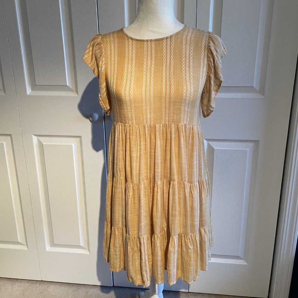 Women's Elan Brand Yellow Dress Size Small Relaxed Fit - Super Comfy